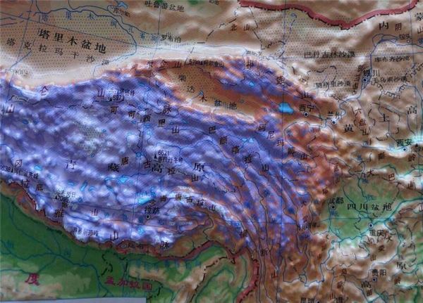 定西基础地形地貌展示