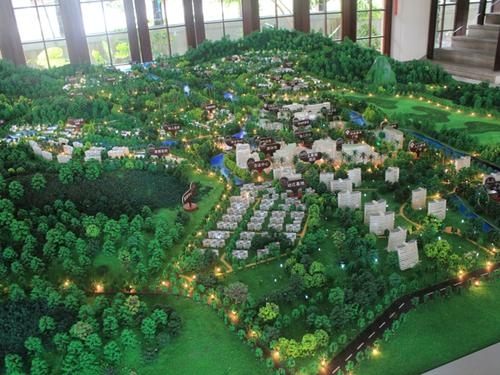 定西定西沙盘模型