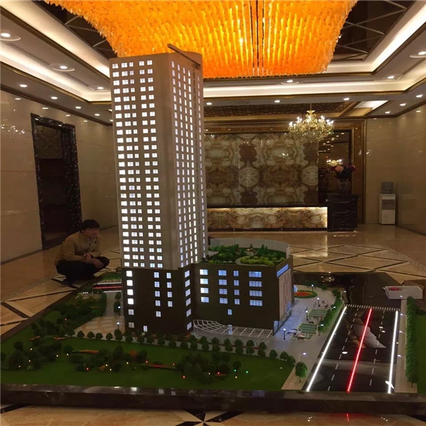 西北更大比例定西楼盘模型展示