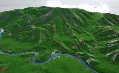 现代定西定西沙盘模型的优势