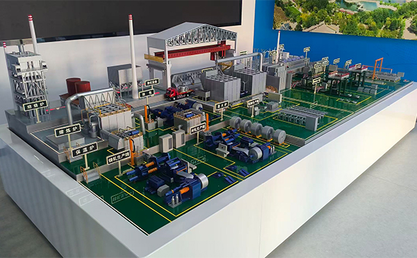 酒钢集团东铝厂-铝材生产线定西机械模型